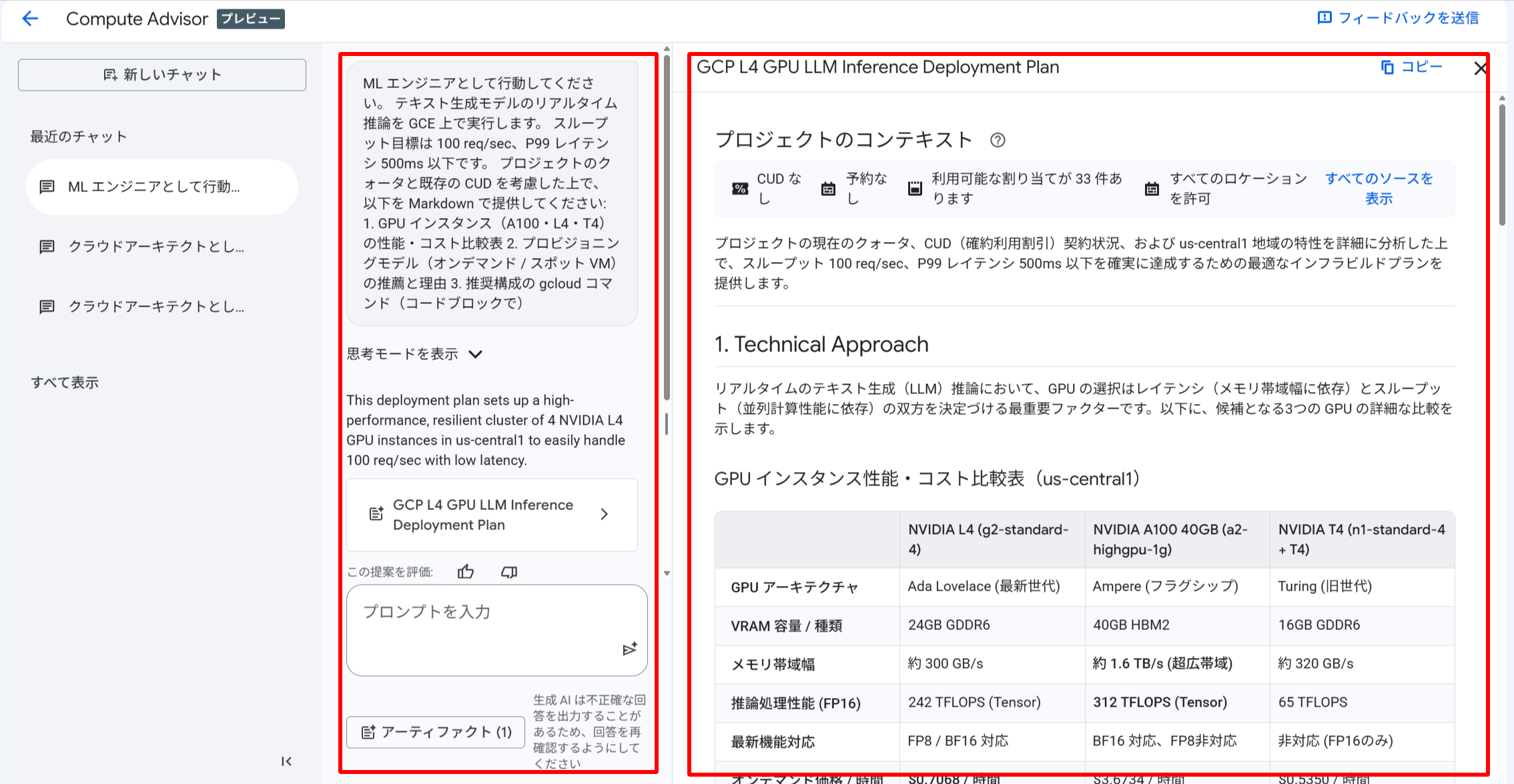 生成結果