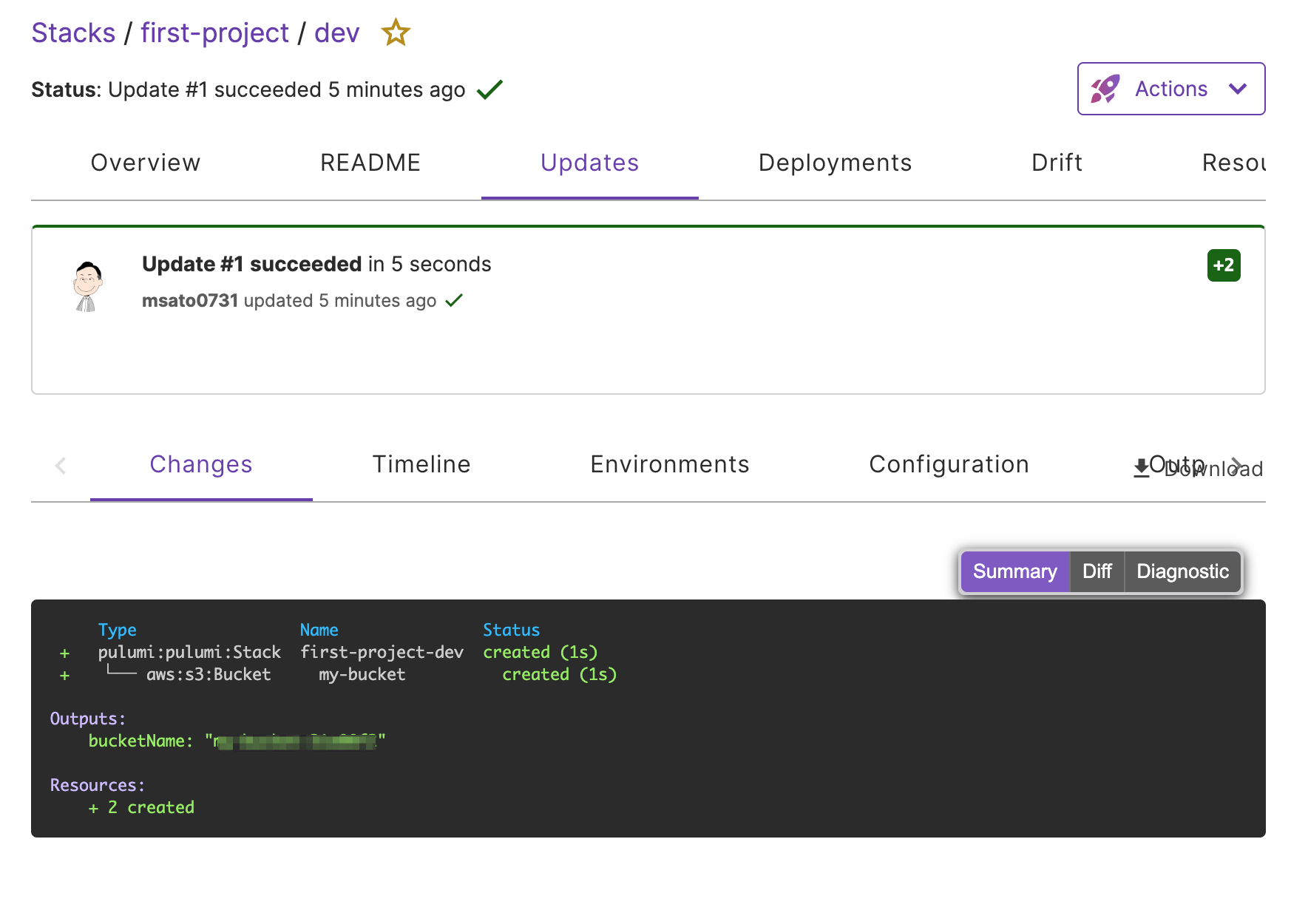 msato0731-org_first-project_dev_-_Update___Pulumi.png