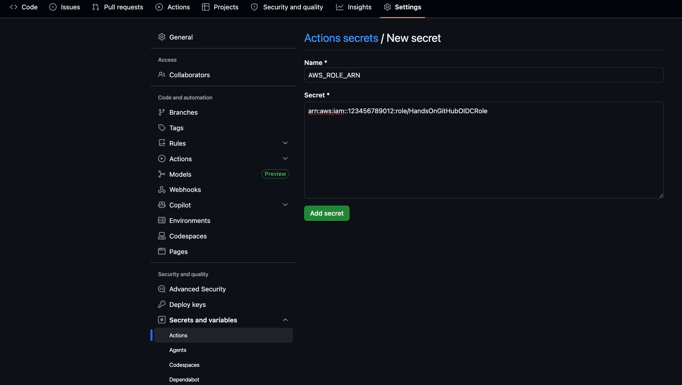 Add_Actions_secret_·_msato0731…argate-github-actions-handson.png