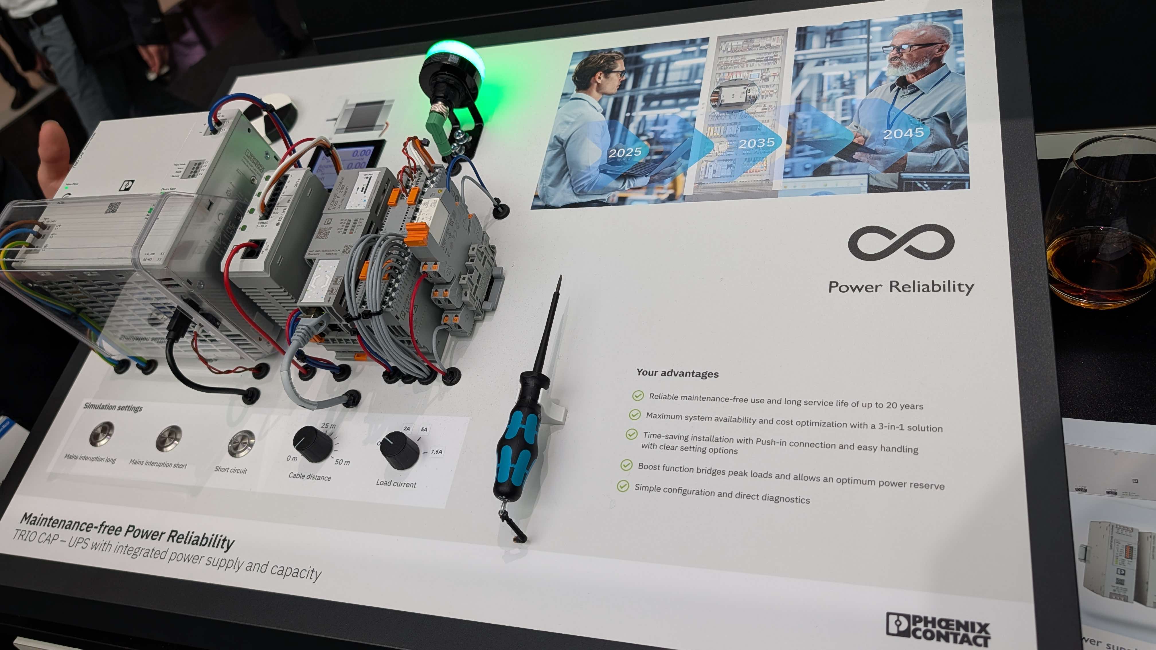 スーパーキャパシタ一体型の新製品