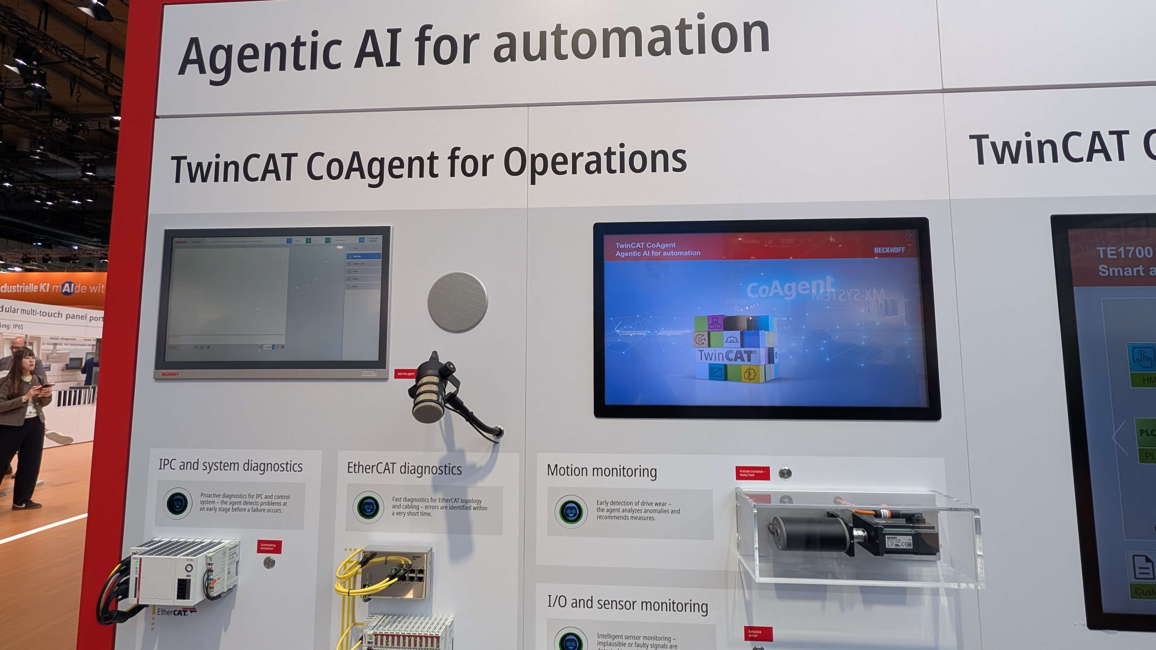 TwinCAT CoAgent for Operationsのデモ