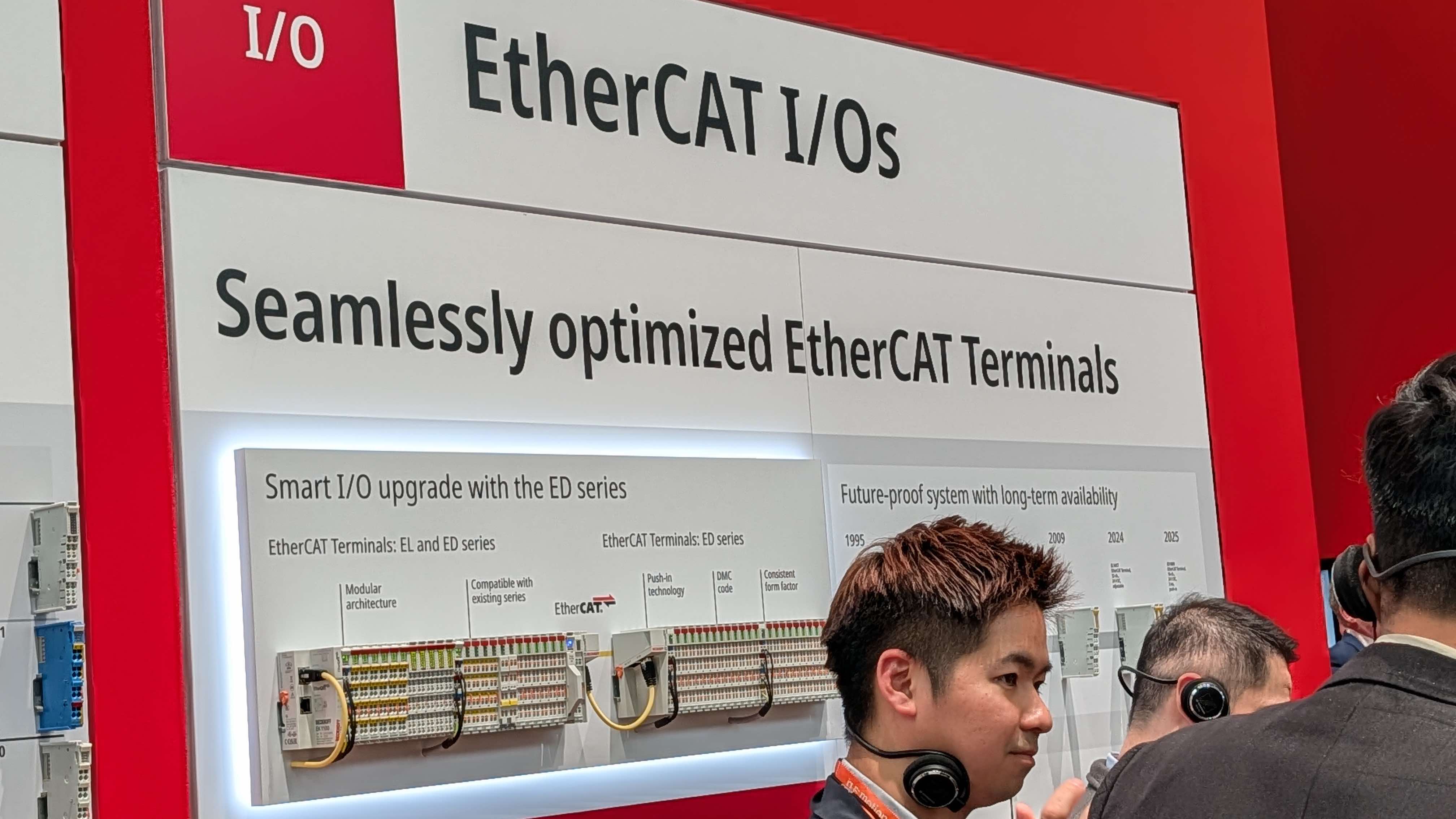 新しいEtherCAT I/Oターミナル