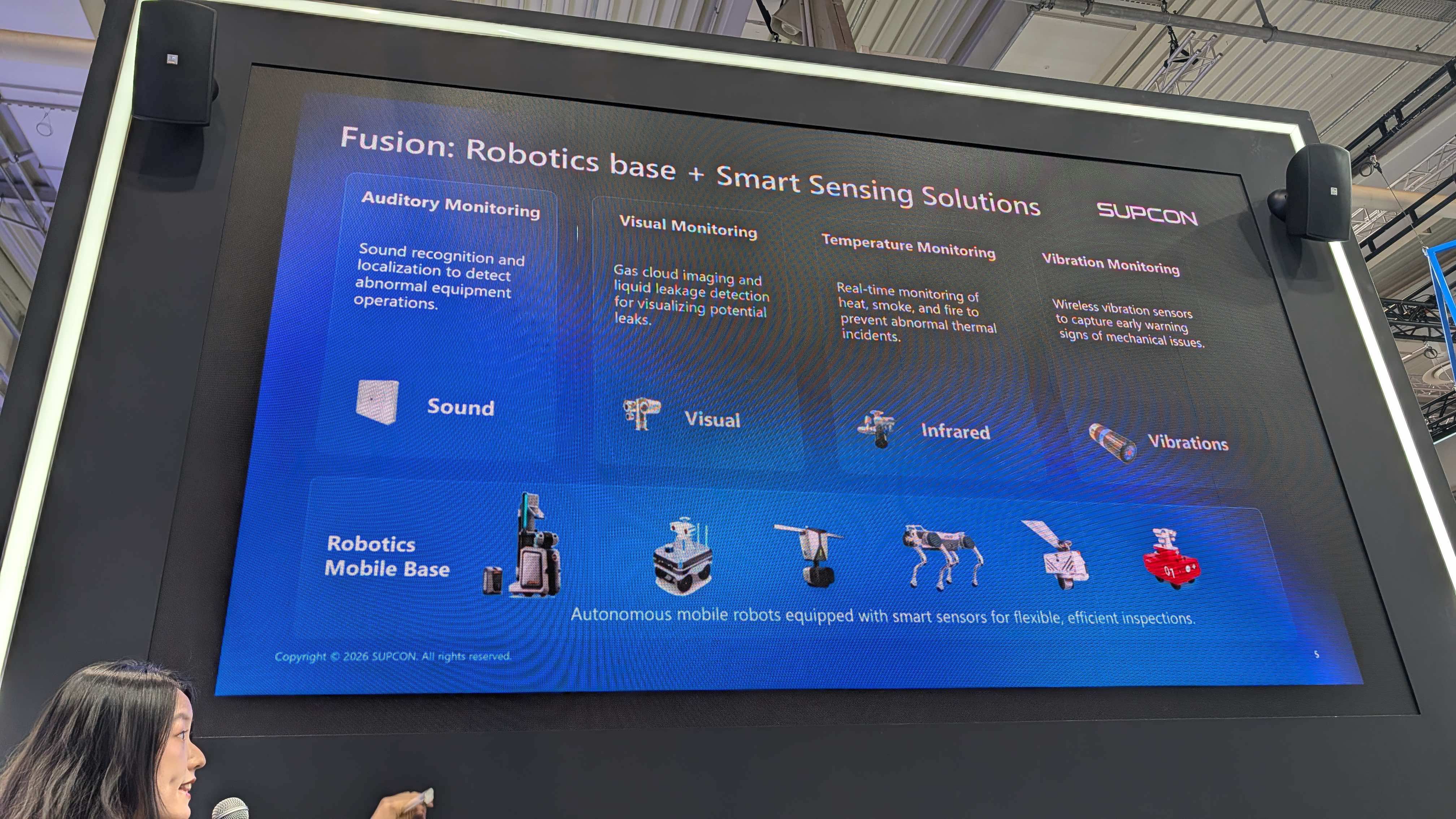 Fusion: Robotics base + Smart Sensing Solutionsのスライド