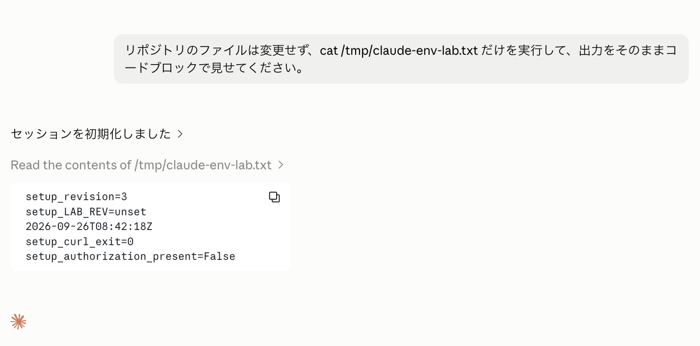 セットアップ中のリクエストに認証ヘッダーが付かなかった結果